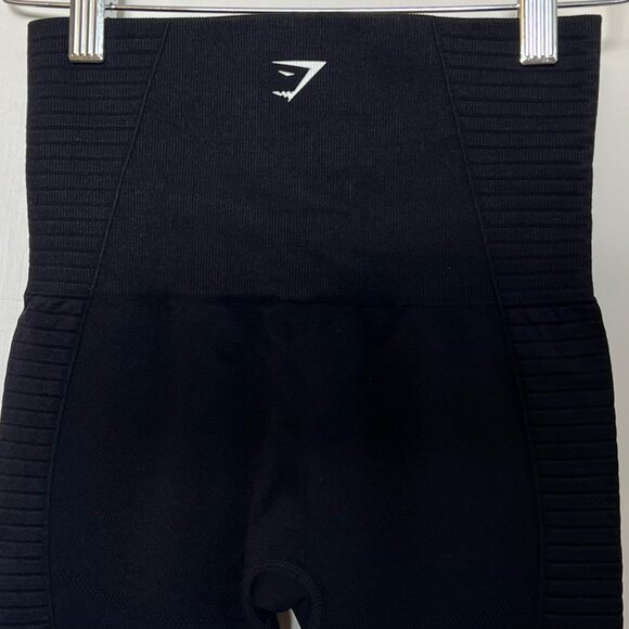 NWOT GYMSHARK ENERGY SEAMLESS CROPPED LEGGINGS SIZE XS - Picture 9 of 11
